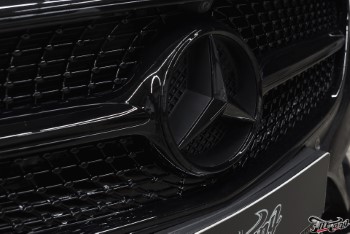 Антихром деталей в черный глянец