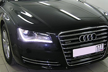 Полировка фар автомобиля