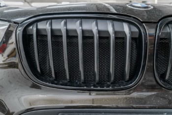 Установка сеток в бампер